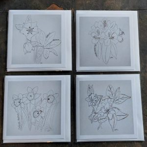 Poison Flower Cards