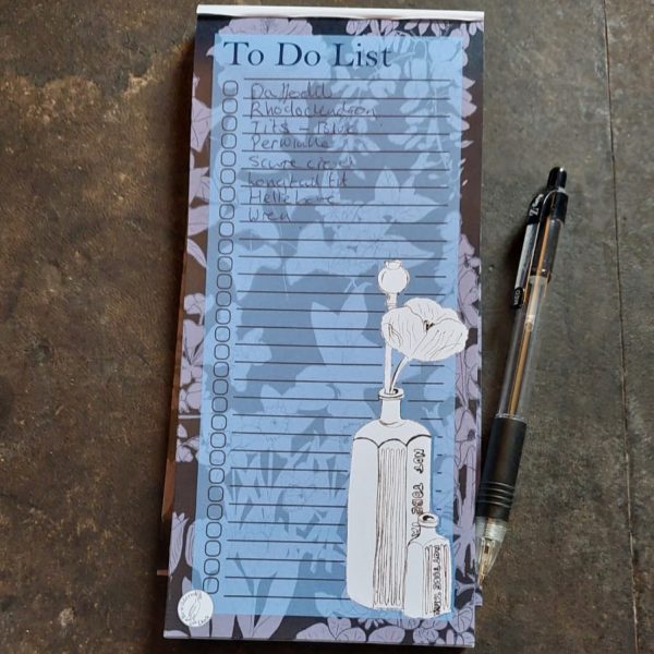 Poison in garden Notepad