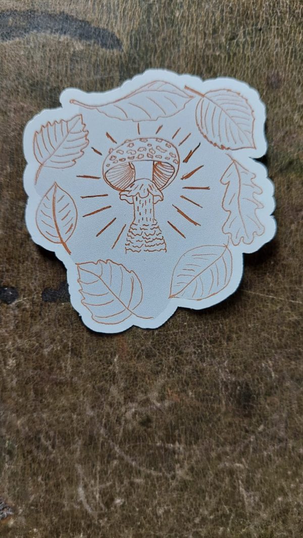 Mushroom Sticker - Image 2