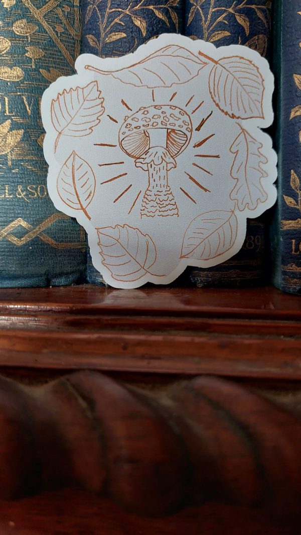 Mushroom Sticker - Image 3